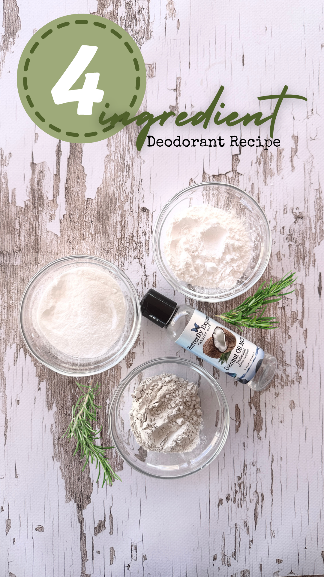 4 Ingredient DIY Deodorant Recipe