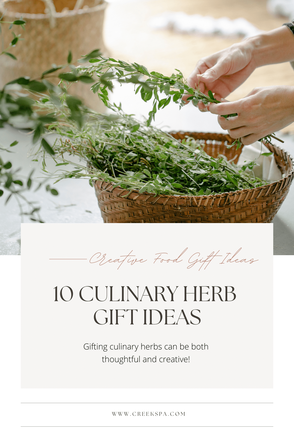 10 Creative Ways to Gift Culinary Herbs This Holiday Season