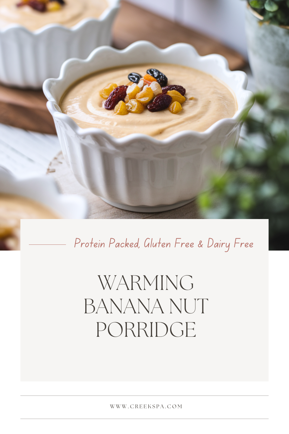 Warming Banana Nut Porridge